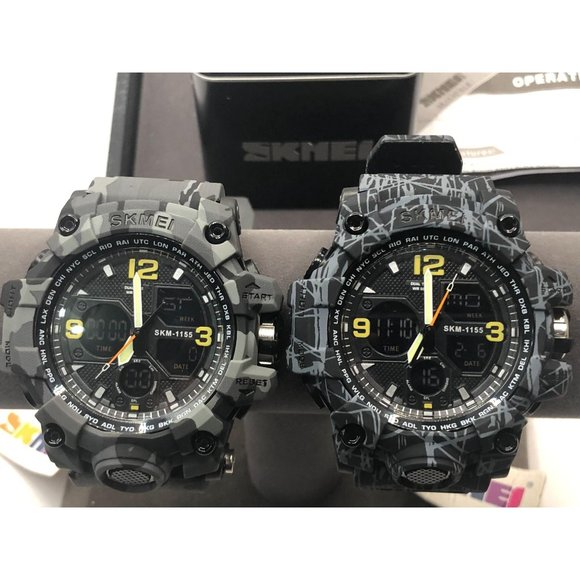 TWO Gshock Style Military Watch by Skmei - Picture 2 of 6